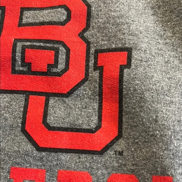Gray Boston University Hoodie - Picture 4 of 6